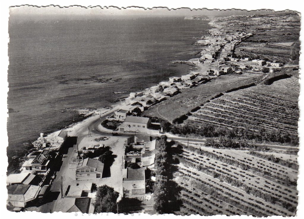 BOU SFER TRANCHE DE VIE 007 ARRIVEE A LA PLAGE A GAUCHE PLAGE COSTE.JPG